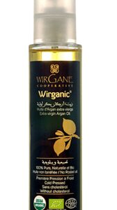 HUILE D’ARGANE COSMÉTIQUE, FLACON EN VERRE DE 100 ML – WIRGANIC